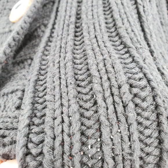 Pure Handknit Women's Cardigan Chunky Knit Sweater - Picture 7 of 7